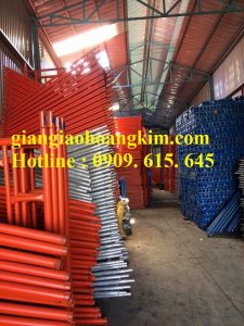 giàn giáo mạ  kẽm 1.7m dày 1.6ly 1.8ly 2ly Quận Gò Vấp